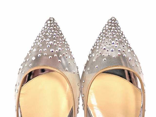 Christian Louboutin クリスチャン ルブタン シューズ 靴 Follies Strass フラット パンプス イタリア製 新品 ☆  NUDE ☆ 36.5 J254.. の通販はau PAY マーケット - シートラスト | au PAY マーケット－通販サイト